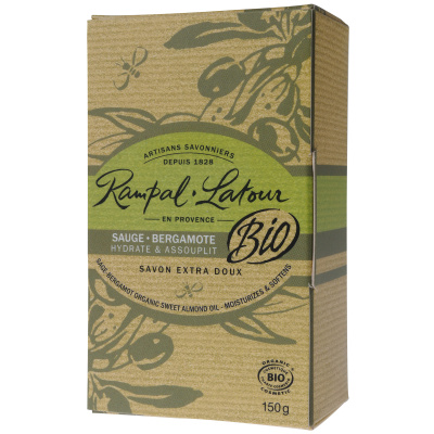 Rampal Latour Bio-Seifen "Bergamotte" 150 g