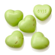 Z*Ovis-Seife Herz klein Eisenkraut 4 cm 20 g