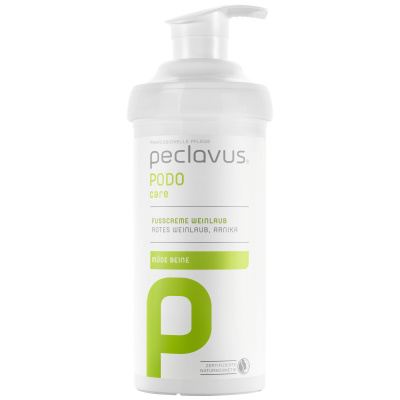peclavus® PODOcare Fußcreme Weinlaub 500 ml