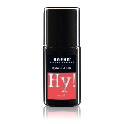 BAEHR BEAUTY CONCEPT NAILS Hy! Hybrid-Lack coral 8 ml