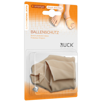 RUCK Druckschutz smartgel Ballenschutz klein, Größe 36-40 Stärke: 3mm, 2er Pack
