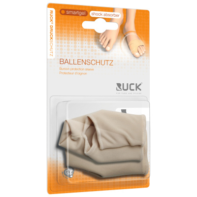 RUCK Druckschutz smartgel Ballenschutz S/M, Größe 36-40, 2er Pack