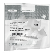 RUCK Druckschutz silicon Zehenspreizer Gr. 2, B/T/H: 29/15/21mm, 10er Pack