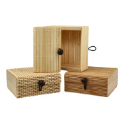 Bambus Seifenbox quadratisch 9,0 x 8,3 x 4 cm
