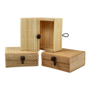 Bambus Seifenbox quadratisch 9,0 x 8,3 x 4 cm