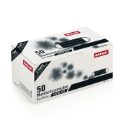 BAEHR Mundschutzmasken ECO BLACK 1 Pack (50 St&uuml;ck)