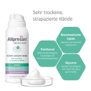 Allpresan Derma med Repair Schaum-Creme HAND INTENSIVPFLEGE mit beruhigendem Duft 100 ml