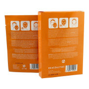 BAEHR BEAUTY CONCEPT Vliesmaske Orange (5er Pack)