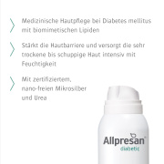 Allpresan diabetic Schaum Creme MIKROSILBER + REPAIR