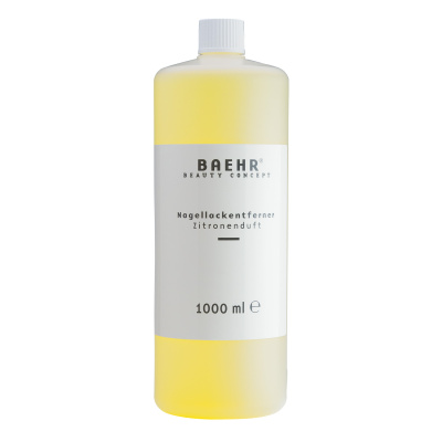 BAEHR BEAUTY CONCEPT NAILS Nagellackentferner Zitrone 1000 ml