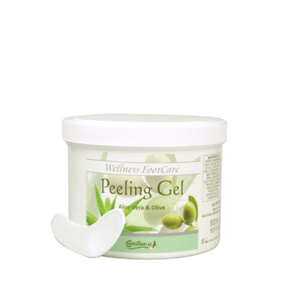 Camillen 60 Wellness Foot Care Peeling Gel Aloe / Olive 500 ml Dose mit Spatel