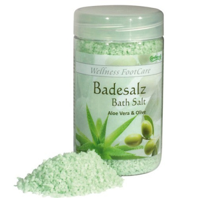 Camillen 60 Wellness Foot Care Badesalz Aloe / Olive 350 g Dose