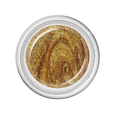 BAEHR BEAUTY CONCEPT NAILS Colour-Gel Glitter Lux Gold 5 ml