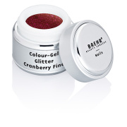 BAEHR BEAUTY CONCEPT NAILS Colour-Gel Glitter Cranberry Fine 5 ml
