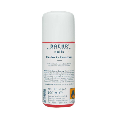BAEHR BEAUTY CONCEPT NAILS UV-Lack-Remover / Entferner 100 ml
