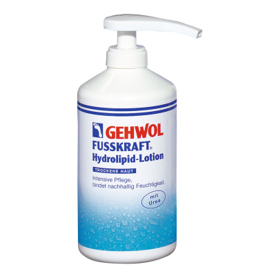 GEHWOL FUSSKRAFT Hydrolipid-Lotion 500 ml mit Spender