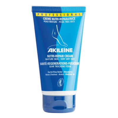 Akileine blau Nutri-Repair-Karité Fußcreme 150 ml