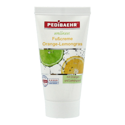 PEDIBAEHR Fußcreme Orange-Lemongrass 30 ml
