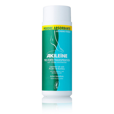 Akileine grün Anti-Transpirant Fusspuder 75 g